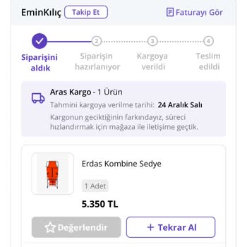 Ürün Teslimatında Sorun Yaşayan Müşteri