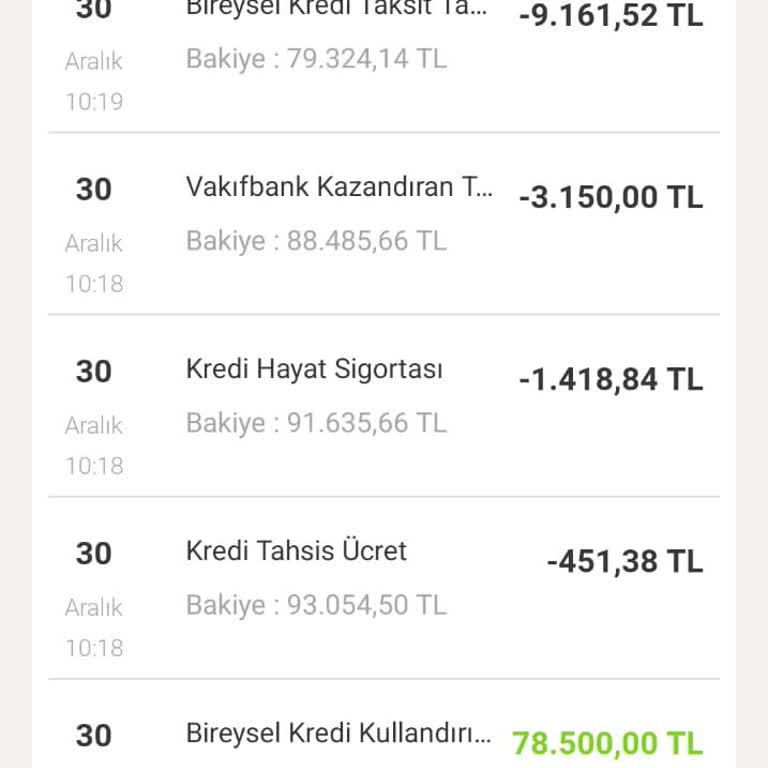VakıfBank Kazandıran Tarife Ücret İadesi Sorunu