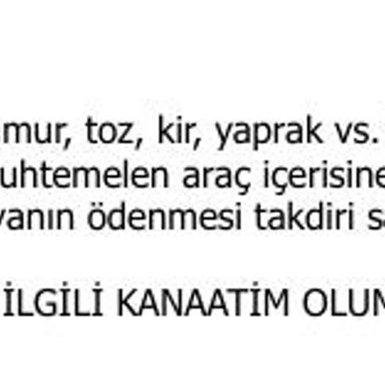 Eksper Raporundaki Akıl Almaz Suçlama