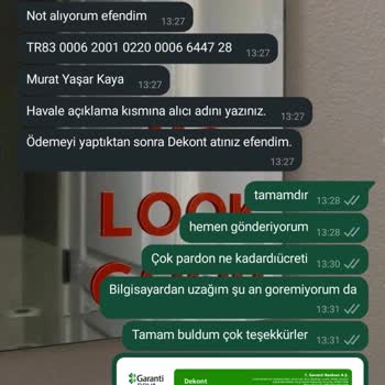 Efsun Çiçekçim Bandırma Yanıltıcılık Mağduriyeti!