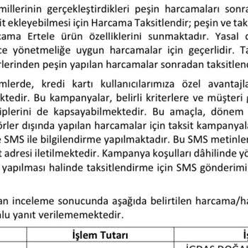 Yapı Kredi'nin Taksit Sözü Ve Ekstra Kesinti Sorunu