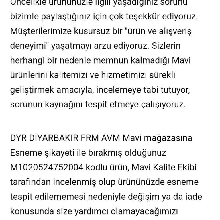 Mavi Jeans Pantolon Kalitesi Hayal Kırıklığı