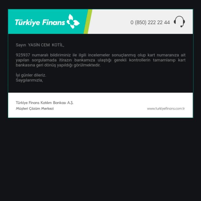 Ortak ATM'de Kalan Paramın İadesi Yapılmıyor