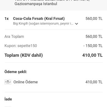 Eksik Ürün Ve Yetersiz İade Şoku!