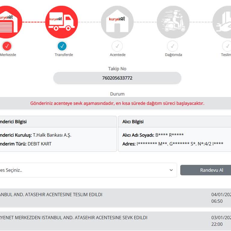 Kuryenet'in İletişimsizliği Ve Geciken Kargo Teslimatı