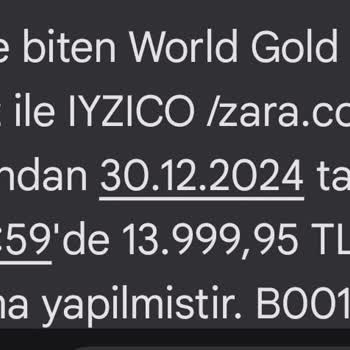 Yetkisiz İşlemlerle Karşı Karşıya: Zara'dan Acil Çözüm Bekliyoruz