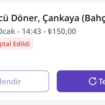 İade Edilmeyen Sipariş Ve Müşteri Hizmetleri Sorunu