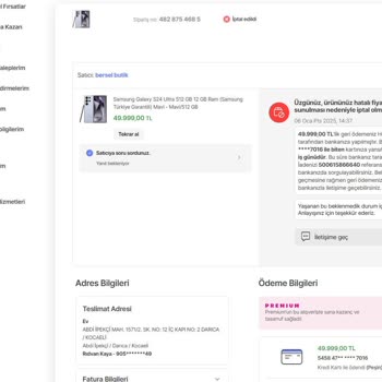 Hepsiburada'da Sipariş İptali Ve Müşteri Mağduriyeti