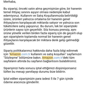 Amazon'un Yapay Zekası Siparişlerimi Haksız Yere İptal Ediyor