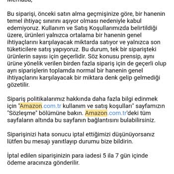 Amazon'un Yapay Zekası Siparişlerimi Haksız Yere İptal Ediyor