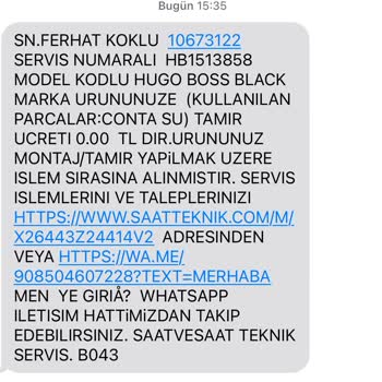 Su Geçirmez Saatin Buhar Problemi Çözülmüyor