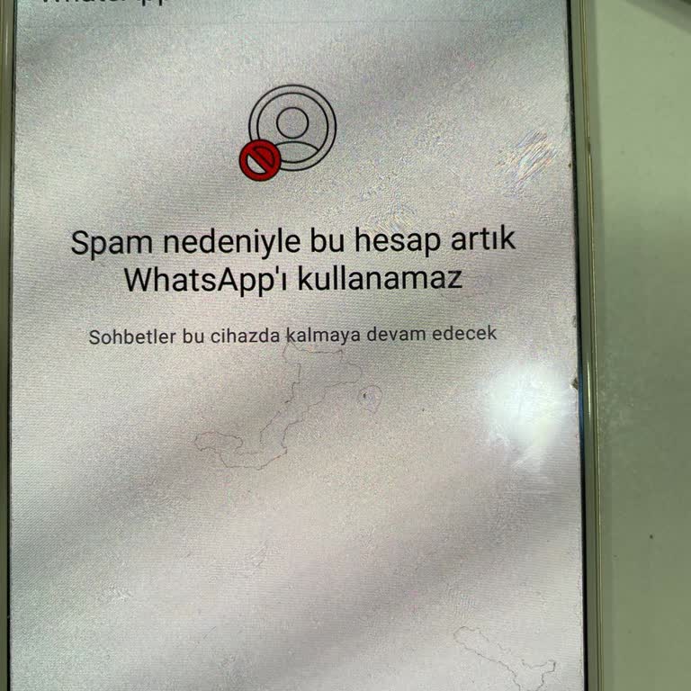 WhatsApp Hattım Spam Yedi: İşlemlerim Aksıyor!