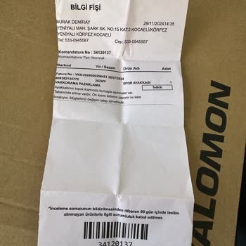 Vakkorama Ayakkabıda Kalite Sorunu Ve İade Reddi