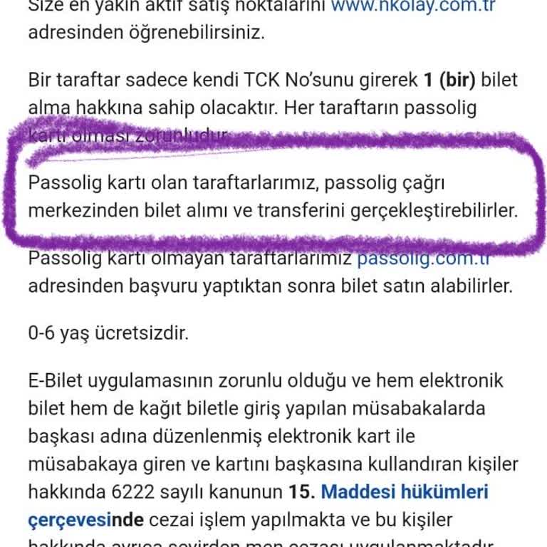 Bilet Transferinde Yaşanan Sorunlar