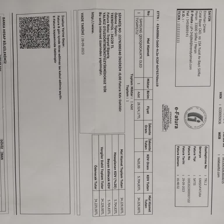 Samsung Televizyonumun Garanti Kapsamında Tamir Sorunu