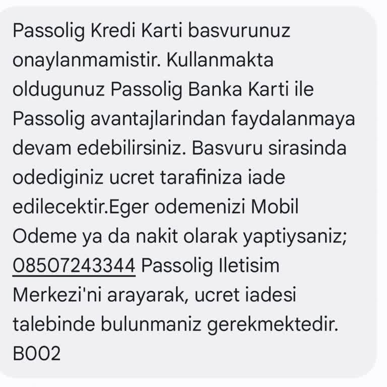İptal Edilen Başvuru Sonrası İade Sorunu