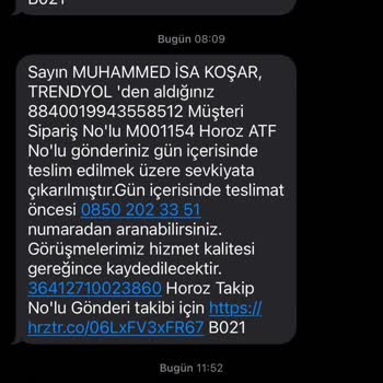 Horoz Lojistik Teslimat Sorunu Ve Yanıltıcı Bilgilendirme