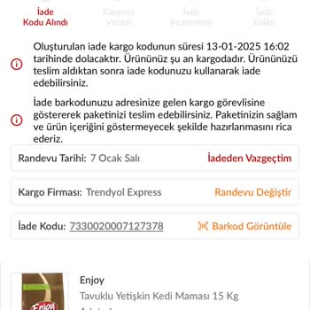 Yanlış Ürün Gönderimi Ve İletişim Sorunu