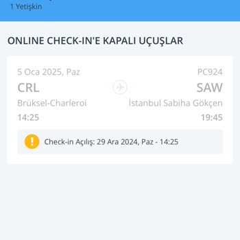 Check-in Sorunu Nedeniyle Uçağı Kaçırma Ve Ekstra Masraflar