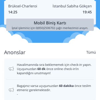 Check-in Sorunu Nedeniyle Uçağı Kaçırma Ve Ekstra Masraflar
