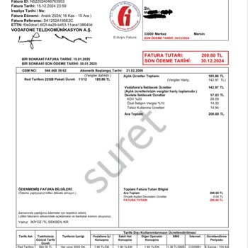 Yanıltıcı Fatura Bilgilendirmesi Ve Yüksek Ücretler