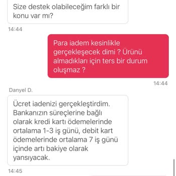Yanlış Sipariş Ve Eksik İade Sorunu
