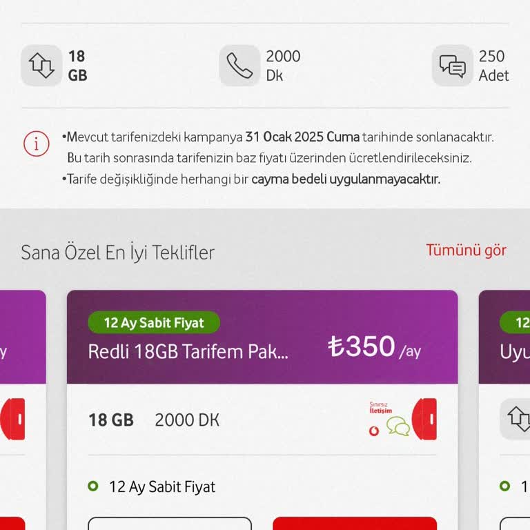 Vodafone Paket Zamları: Müşteri Sadakati Göz Ardı Ediliyor