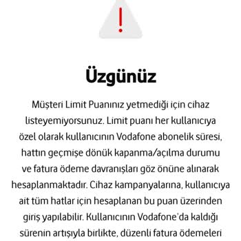 Vodafone'da Puan Kaybı Ve Çözüm Eksikliği