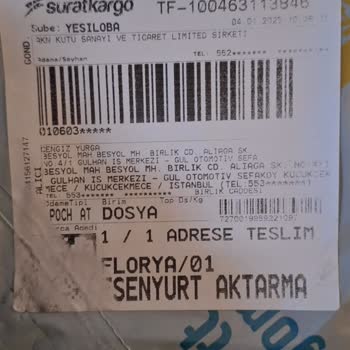 Yanlış Gönderilen Ürün Ve Para İadesi Talebi