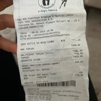 Kırık Parçalı Kettle İadesi Reddedildi