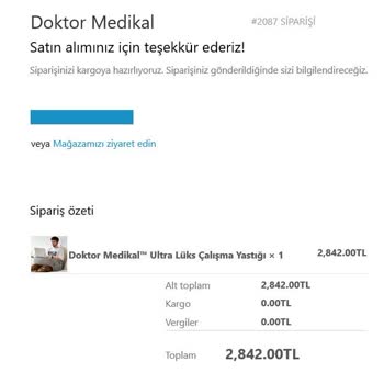 Doktormedikal.com.tr Alışverişte Teslimat Sorunu Ve İletişimsizlik