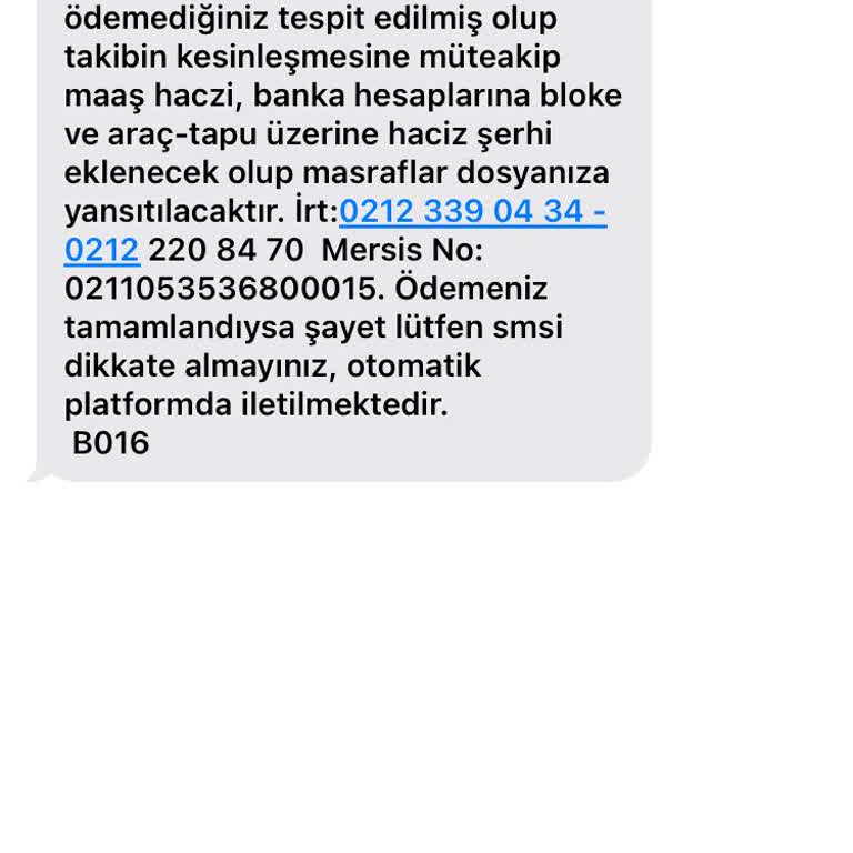 Yanlış Üyelik Mesajı Ve Suçlama