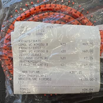 İade Edilemeyen Tarak Ve Mağaza Bilgilendirme Eksikliği