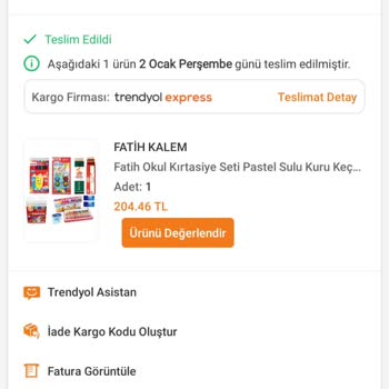 Eksik Ve Yanlış Ürün Gönderimi