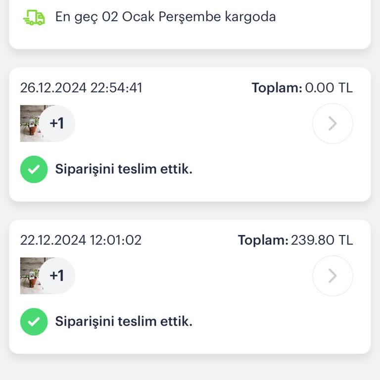 Geç Teslimat Ve Eksik Ürün Sorunu