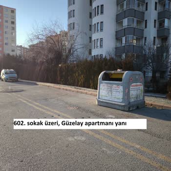 Çöp Kutularının Yoldan Kaldırılması Yayaları Zor Durumda Bırakıyor