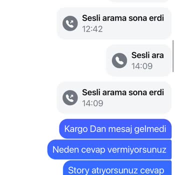 Sipariş Sonrası İletişimsizlik Ve Çözüm Eksikliği