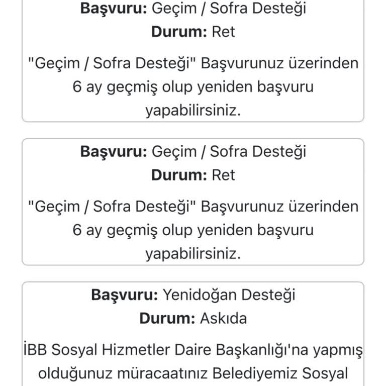 İstanbul Büyükşehir Belediyesi'nden Haksız Red Kararı