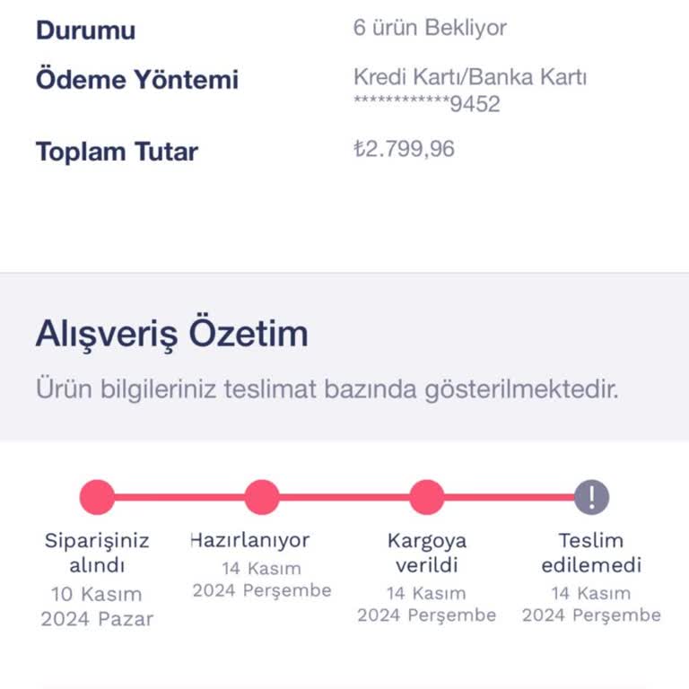 Penti Yanlış İndirim Ve Eksik Ürün Teslimatı