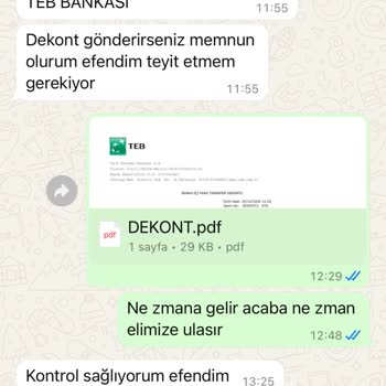Sipariş Sonrası İletişim Sorunu