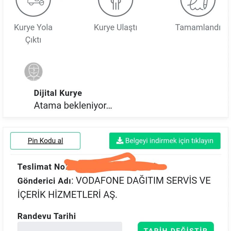 Vodafone Sim Kart Teslimatında Sürekli Gecikme