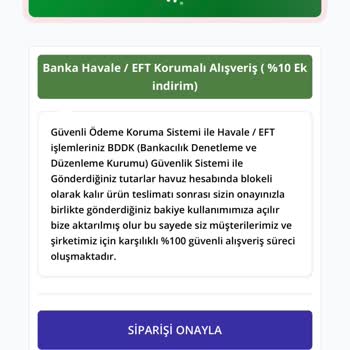 EFT İle Ödeme Sonrası Ulaşılamayan Sipariş Sorunu