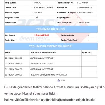 Kayıp Kargo: Aras Kargo'nun İlgisizliği