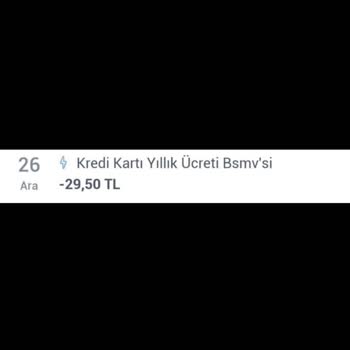 Kredi Kartı Aidat Ücreti İadesi Talebi