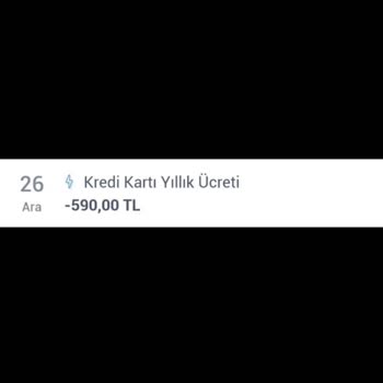Kredi Kartı Aidat Ücreti İadesi Talebi