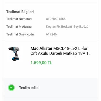 Mac Alister Matkap Sorunu: Çözüm Arayışı