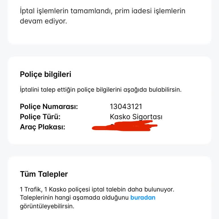 Sigorta İptalinde Geciken Ödeme Sorunu