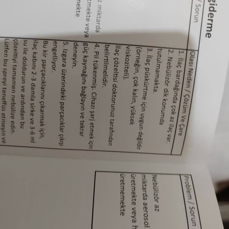 Buhar Makinesi Mağduriyeti: Çalışmıyor Ve Çocuğum Hasta