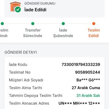 Trendyol İade Sürecinde Kaybolan Ürünler Ve Müşteri Hizmetleri Çıkmazı