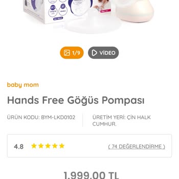 Ebebek Göğüs Pompası Mağduriyeti